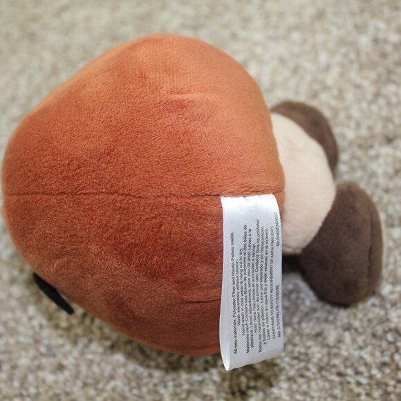 Nintendo Super Mario Goomba Plush Stuffed Animal Toy 6" Small Mushroom Brown - Picture 2 of 4